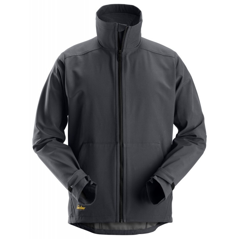 Kurtka 1205 softshell wiatroszczelna AllroundWork rozm. XS kolor steel grey 12055800003 SNICKERS WORKWEAR Bahcocentrum.pl