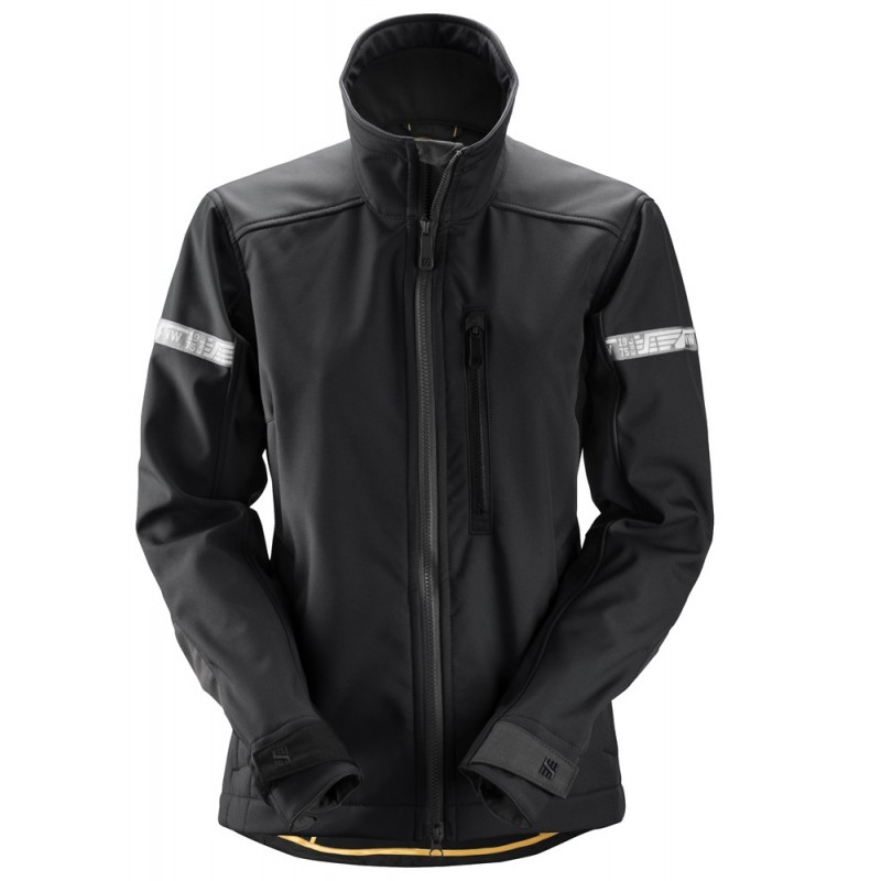 Kurtka 1207 damska softshell AllroundWork rozm. L kolor black/black 12070404006 SNICKERS WORKWEAR Bahcocentrum.pl