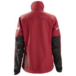 Kurtka 1207 damska softshell AllroundWork rozm. XS kolor chili red/black 12071604003 SNICKERS WORKWEAR