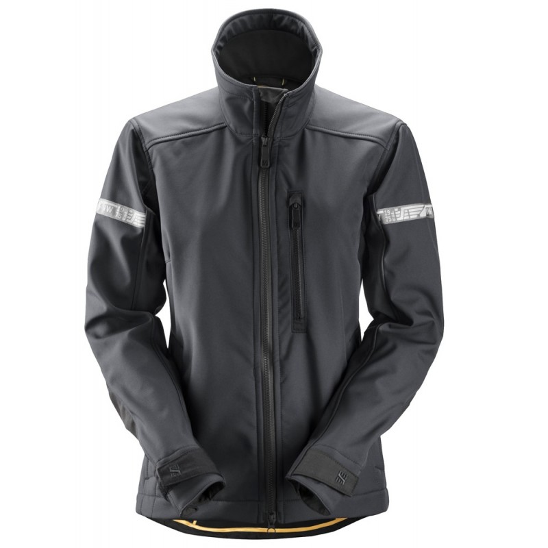 Kurtka 1207 damska softshell AllroundWork rozm. XS kolor steel grey/black 12075804003 SNICKERS WORKWEAR Bahcocentrum.pl