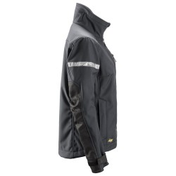 Kurtka 1207 damska softshell AllroundWork rozm. XS kolor steel grey/black 12075804003 SNICKERS WORKWEAR