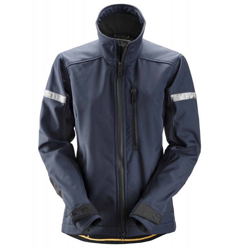 Kurtka 1207 damska softshell AllroundWork rozm. XS kolor navy/black 12079504003 SNICKERS WORKWEAR Bahcocentrum.pl