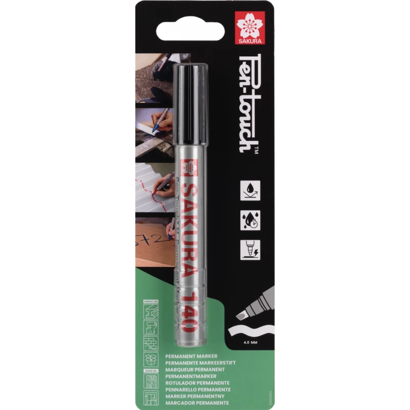 Marker pernamentny Pen-Touch 140 czarny BL140SAK1A SAKURA Bahcocentrum.pl