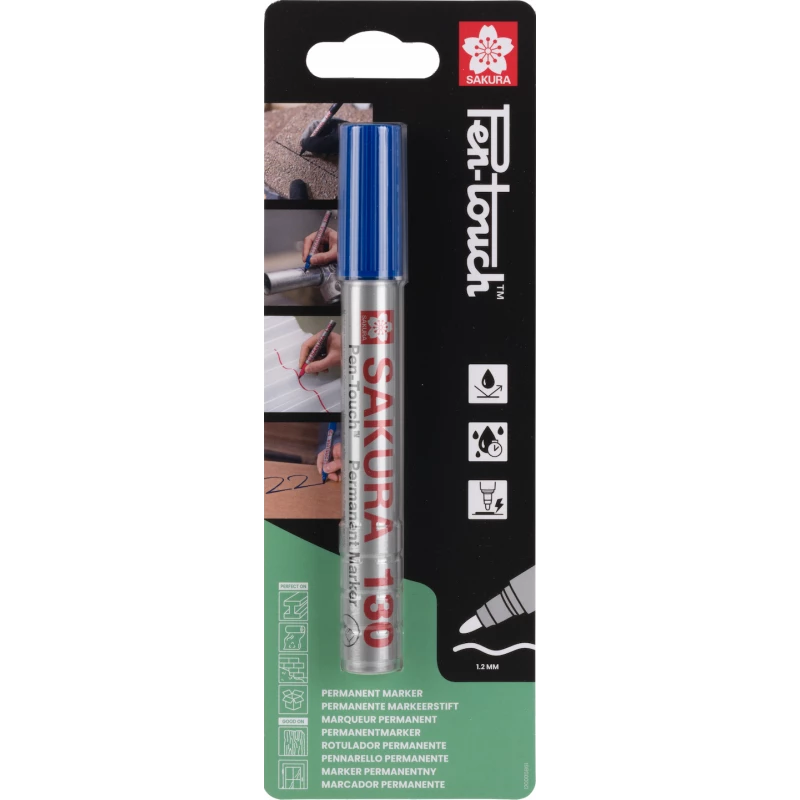 Marker pernamentny Pen-Touch 130 niebieski BL130SAK1C SAKURA Bahcocentrum.pl