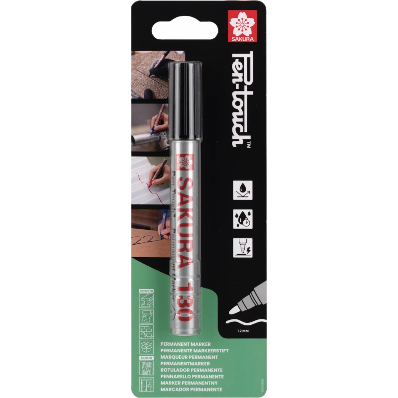 Marker pernamentny Pen-Touch 130 czarny BL130SAK1A SAKURA Bahcocentrum.pl