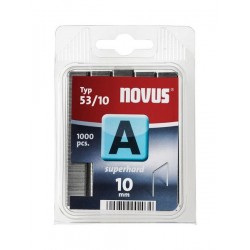 Zszywki super twarde typ A 53/10 opak. 1000 szt. 042-0357 NOVUS