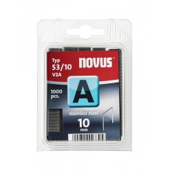 Zszywki nierdzewne INOX typ A 53/10 opak. 1000 szt. 042-0458 NOVUS