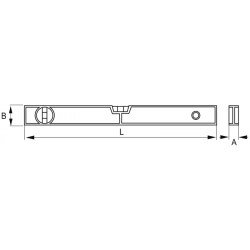 Poziomica magnetyczna 40 cm 982-4M-1 IRIMO