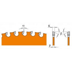 Tarcza pilarska do cięcia metalu Ø 165/30 mm 36 zębów 226.036.06M CMT