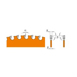 Tarcza pilarska do cięcia metalu Ø 150/20 mm 36 zębów 226.032.06H CMT