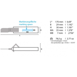 Ściągacz izolacji Ø 8 - 28 mm No 28H Standard 10282 JOKARI