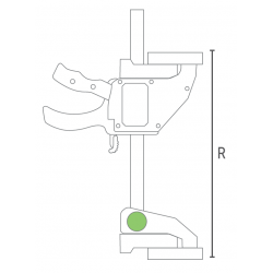 Ścisk automatyczny 600 mm Maxi Quick 300 52694 PIHER