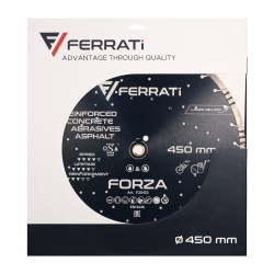 Tarcza diamentowa do betonu, lastryko Ø 450 mm FORZA F20163 FERRATI