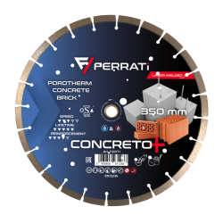 Tarcza diamentowa do betonu, rur betonowych Ø 350 mm CONCRETO PLUS F20171 FERRATI