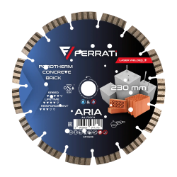 Tarcza diamentowa do betonu, rur betonowych Ø 230 mm ARIA F20174 FERRATI