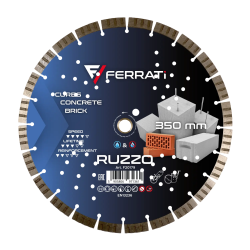 Tarcza diamentowa do betonu, rur betonowych Ø 350 mm RUZZO F20179 FERRATI