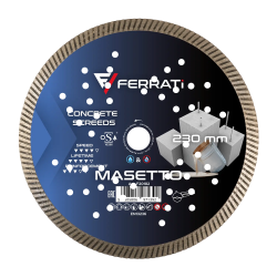 Tarcza diamentowa do betonu, rur betonowych Ø 230 mm MASETTO F20182 FERRATI