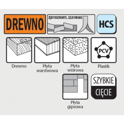 Brzeszczot do cięcia precyzyjnego 35 mm HCS OMF126 Starlock OMF126-X1 CMT