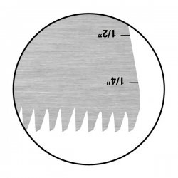 Brzeszczot do cięcia precyzyjnego 65 mm Bi-metal OMF229 Starlock OMF229-X1 CMT