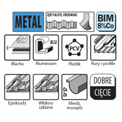 Brzeszczot do cięcia wgłębnego 30 mm Bi-metal OMF157 Starlock 5 szt. OMF157-X5 CMT