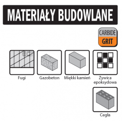 Brzeszczot segmentowy 75 mm z nasypem węglikowym 2.2 mm OMF118 Starlock OMF118-X1 CMT