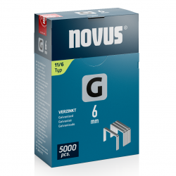 Zszywki typ G 11/6 opak. 5000 szt. 042-0765 NOVUS