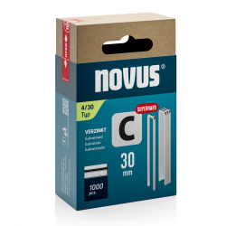 Zszywki typ C 4/30 opak. 1000 szt. 042-0806 NOVUS