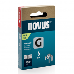 Zszywki typ G 11/6 opak. 1200 szt. 042-0795 NOVUS