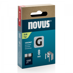 Zszywki typ G 11/8 opak. 1200 szt. 042-0796 NOVUS