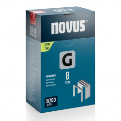 Zszywki typ G 11/8 opak. 5000 szt. 042-0766 NOVUS