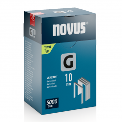 Zszywki typ G 11/10 opak. 5000 szt. 042-0767 NOVUS