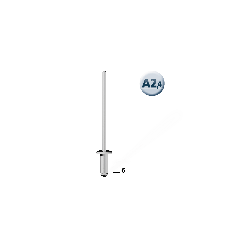 Nit zrywalny aluminiowy A2,4/6 30 szt. 045-0019 NOVUS Bahcocentrum.pl