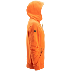 Bluza 2894 logo z kapturem kolor warm orange rozm. XS 28944100003 SNICKERS WORKWEAR