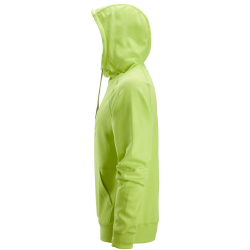 Bluza 2894 logo z kapturem kolor lime rozm. S 28942500004 SNICKERS WORKWEAR