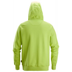 Bluza 2894 logo z kapturem kolor lime rozm. L 28942500006 SNICKERS WORKWEAR