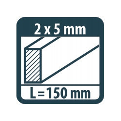 Wkłady wymienne 2 x 5 mm do ołówków Pica BIg Dry czerwone 12 szt. 6031 PICA